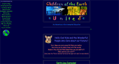 Desktop Screenshot of childrenoftheearth.org