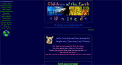 Desktop Screenshot of childrenoftheearth.com